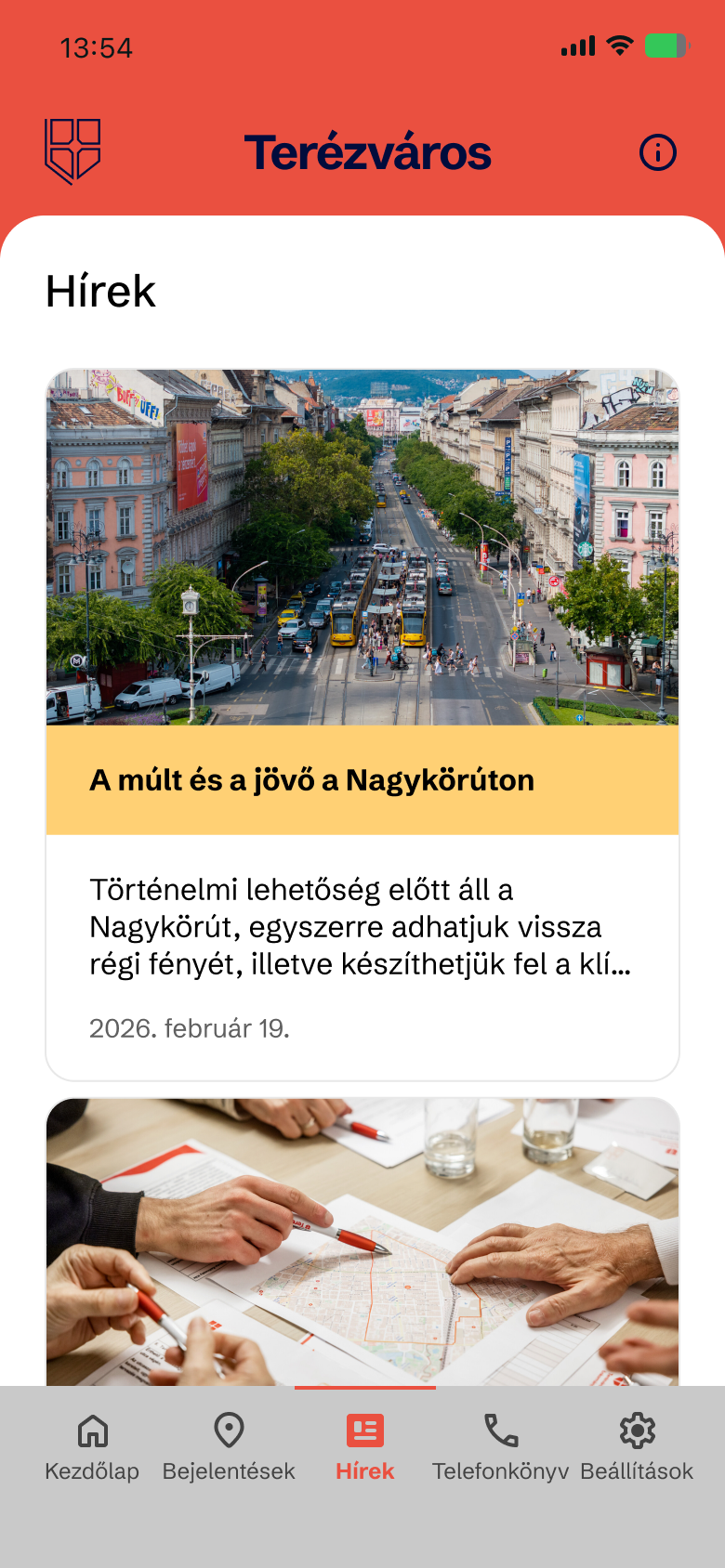 Terézváros app — kerületi hírek és cikkek